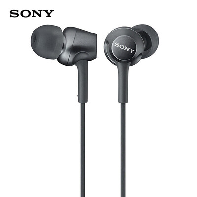 

SONY MDR-EX255AP In-ear Headphones 35mm Wired Earbuds Music Earphone Smart Phone Headset Hands-free with Mic In-line Control