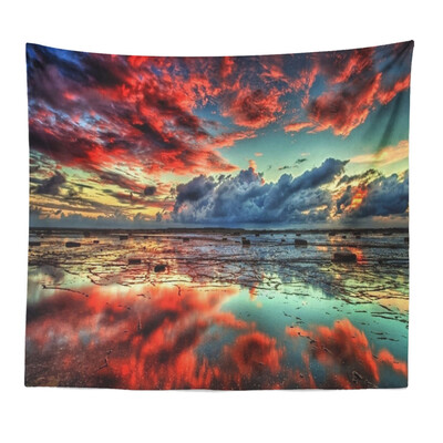 

Toponeto Home decor Tapestry With 3D painting flower Wall Art Hippie Wall Hanging Bohemia