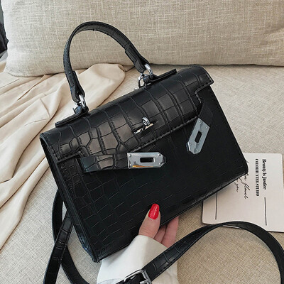 

Crocodile pattern bag women 2019 autumn new fashion Joker womens bag diagonal small shoulder handbag