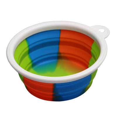 

Silicone Folding Camo Pet Dog Feeding Bowl Puppy Outdoors Water Food Dish