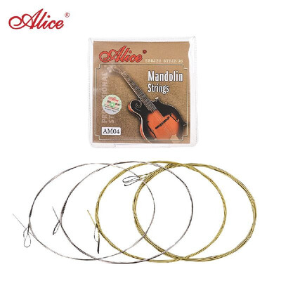 

Alice AM05 Mandolin Strings SetE-A-D-G Plated Steel Coated Copper Alloy Winding 011-040