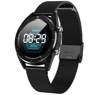 

NO1 DT28 Smart Watch 154 inch Nordic NRF52832 64KB RAM 512KB ROM Heart Rate Monitor Step Count Sedentary Reminder IP68 230mAh Bu