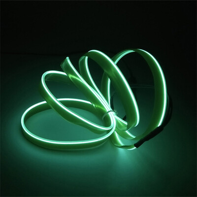 

Tailored Neon Glowing Strobing Electroluminescent EL Tape LED Tape Belt DIY Decoration
