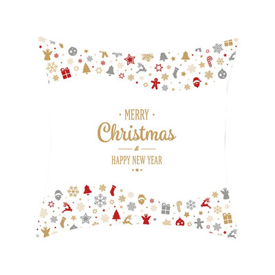 

〖Follure〗Merry Christmas Pillow Cases Nordic Sofa Cushion Cover Home Decoration