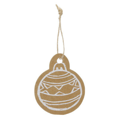 

〖Follure〗Merry Christmas Craft Paper Gift Tags Label Hanging Cards Xmas Printing 50PCS
