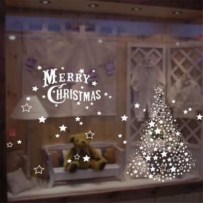 

Tailored 2019 Merry Christmas Household Room Wall Sticker Mural Decor Decal Removable