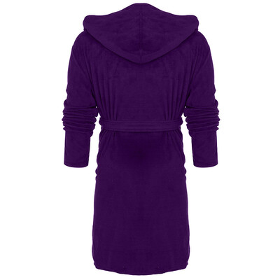 

Toponeto Women Winter Plush Lengthened Shawl Bathrobe Home Clothes Long Sleeved Robe Coat