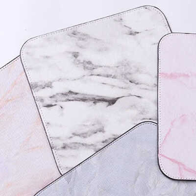

Romantic Computer Mouse Padding Mat Ultra Soft Marble Printing Mice Pad Square Gaming Mouse Pads