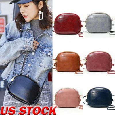 

US Fashion Women Mini Leather Messenger Small Cross Body Shoulder Bag