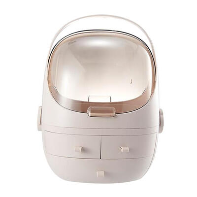 

Plastic Makeup Storage Box Cosmetic Organizers Desktop Sundries Container