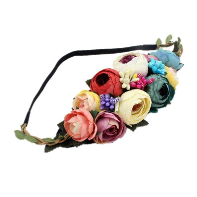 

〖Follure〗New Floral Bride Headband Hairband Wedding Party Prom Princess Wreath Headpiece