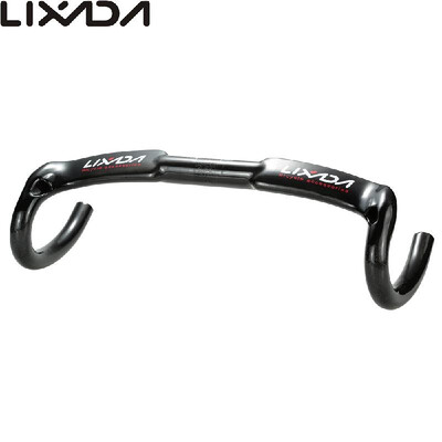 

Lixada 1pc 318mm Glossy Carbon Fiber Drop Handlebar Road Bike Bicycle Race Handle bars Cycling Sports Bicycle Accessories Ultra-l