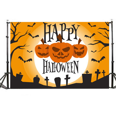 

Toponeto Halloween Backdrops 5x3FT Lantern Background Photography Studio Decoration
