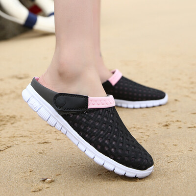 

Summer Baotou semi-slippers men pedal breathless casual lazy people sandals student sandals sandals