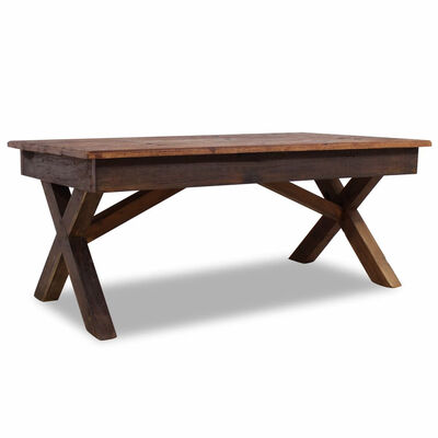

Coffee Table Solid Reclaimed Wood 433"x236"x177"