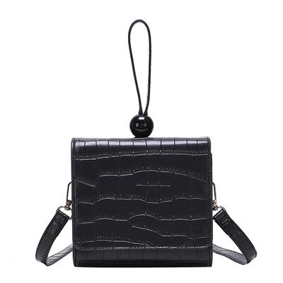 

Vintage Girls Stone Print Shoulder Handbags Women Leather Crossbody Bags