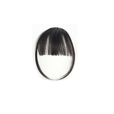 

〖Follure〗Pretty Girls Clip On Clip In Front Hair Bang Fringe Hair Extension Piece Thin