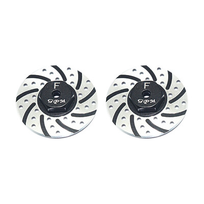 

Tailored GPM Racing Aluminum 2Pcs Front Brake Disc Rotor Anti Rust For AXIAL 118 RC Car