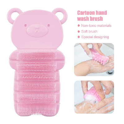 

Flexible Hand Brush Nail Brush Cleaning Tool Bear Shape Brushes