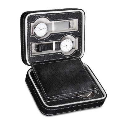 

Portable 4-position Storage Watch Display Box