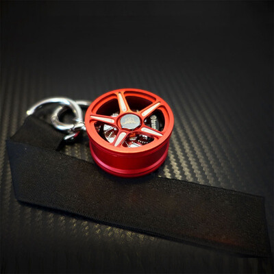 

Metal Wheel Hub Hanging Ornaments Auto Interior Rear View Mirror Car Hanging Accessories Automobiles Gift