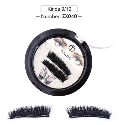 

〖Follure〗Ultra-thin 02mm Magnetic Eye Lashes 3D Reusable False Magnet Eyelashes