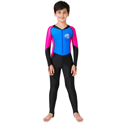 

Saidsome New Kids Wetsuit Snorkeling Jumpsuit Short Sleeve Diving Suit One-piece Swimwear diving suit diving water diving mask