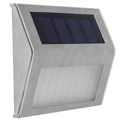 

3LED Solar Powered Waterproof Outdoor Garden Corridor Stair Light Wall Lamp