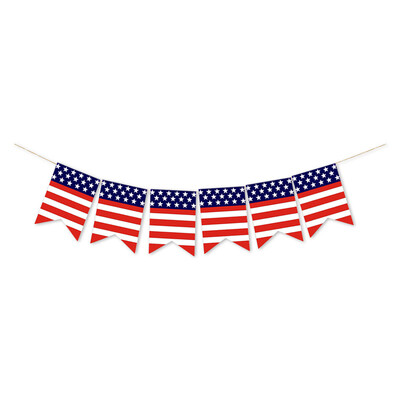 

Gobestart USA Independence Day Banner Festival Layout Outdoor Interior Ceiling Decoration
