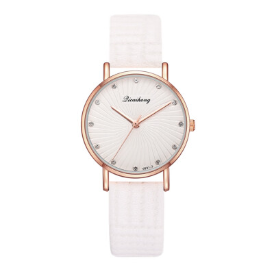 

New pu strap quartz watch fashion watch wholesale trend simple wild ladies watch