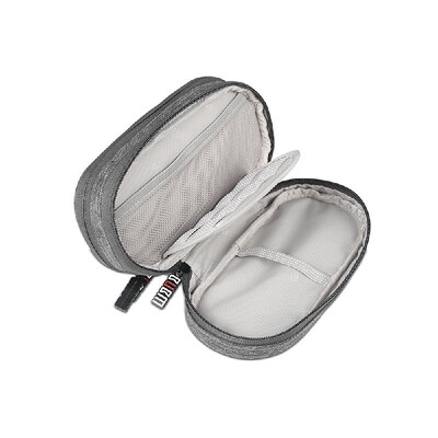 

BUBM Storage Box Protective Carrying bag Portable Travel Organizer Case Double Compartment Storage Case Large Capacity Handbag for