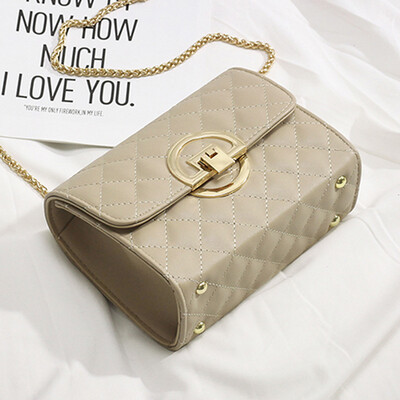 

North bag on the new bag woman 2019 new fashion Korean version of the small square bag texture chain oblique satchel bag