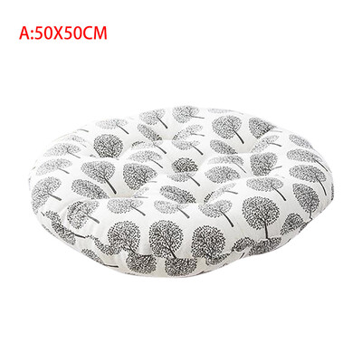 

Gobestart Chair Cushion Round Cotton Upholstery Soft Padded Cushion Pad Office Home Or Car Seat Cushion