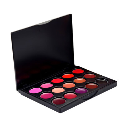 

15 Colors Mini Womens Fashion Cosmetics Lip Gloss Shimmers Long Lasting Lipstick