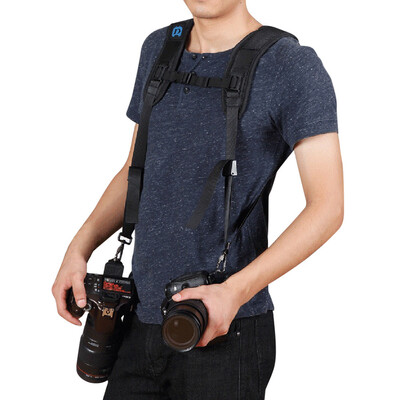 

〖Follure〗Double Dual Camera Shoulder Strap Adjustable Sling Camera Neck Strap
