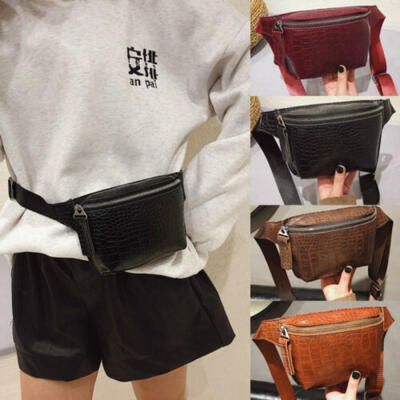 

UK Ladies Women Travel Waist Crossbody Pack Belt Pouch Hip Bum Bag Purse Handbag