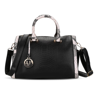 

Fashion Snake Texture Wave Handbag Shoulder Ladies Bag