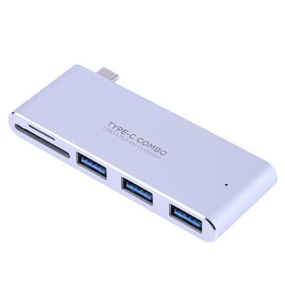 

5 in 1 Type-C Hub USB31 Combo Card Reader Adapter for Macbook Phone