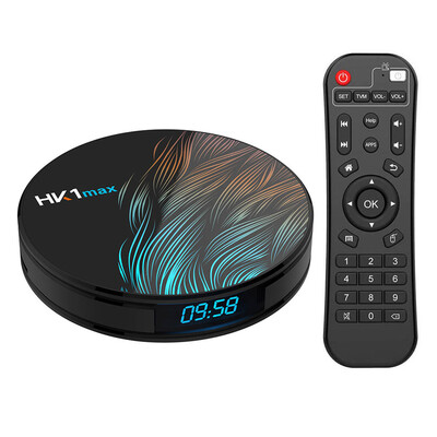

HK1max Android 90 Smart TV Box RK3318 Quad Core 64bit 4GB 64GB UHD 4K Media Player VP9 H265 24G 5G WiFi BT40 Display Scree