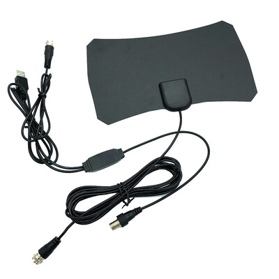 

High Gain 80miles HD Digital Mini HDTV TV Antenna DVB-T2 Receptor Antenna 1080P USB Power Signal Amplifier