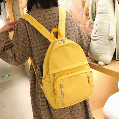 

Ins super fire backpack Korea Sen series chic bag female Korean version of Harajuku backpack ulzzang high school students tide