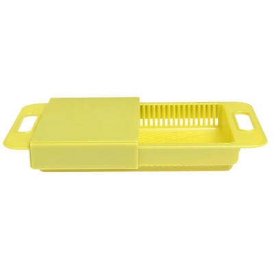 

Gobestart Slidable 3in1 Kitchen Drain- Storage Cutting Boards Slide Chopping Block