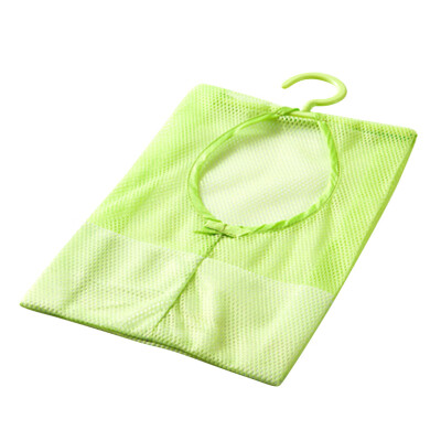 

Kitchen Bathroom Storage Bag Clothes Toy Net Organizer Hanger Hook Hanging Mesh