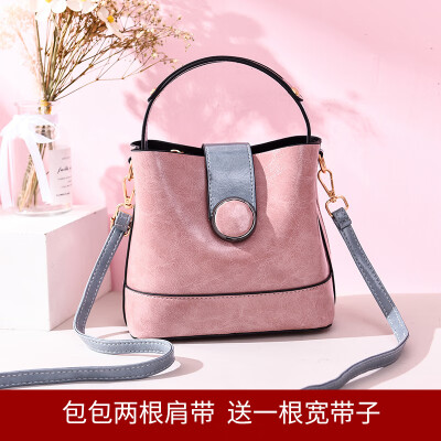 

Bag womens fashion bucket bag texture small ck shoulder western style Messenger bag mother portable large capacity