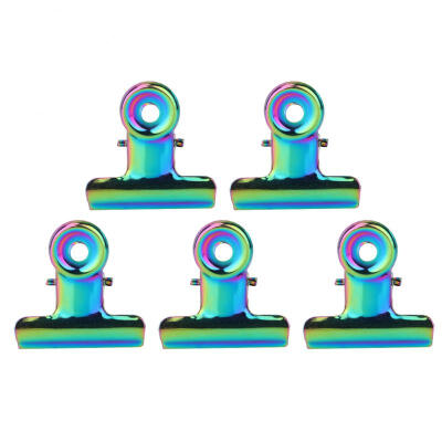 

Greensen 5pcs Stainless Curve C Nail Extension Clips Multi-functional Nail Art Accessories