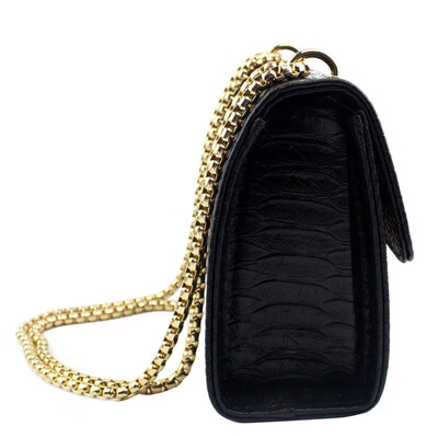 

Fasion PU Leather Women Mini Chain Bag Animal Pattern Square Bag