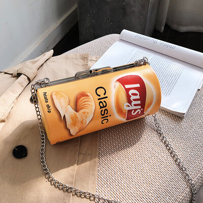 

Ins network red personality creative potato bag new 2019 Korean version of a small bag chain satchel