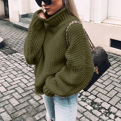 

Gobestart Womens Off The Shoulder Sweater Casual Knitted Loose Long Sleeve Pullover