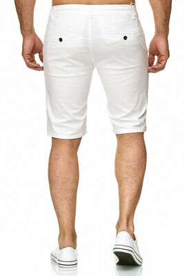 

Fashion Summer Mens Slim Fit Casual Cotton Shorts Solid Color Short Pants