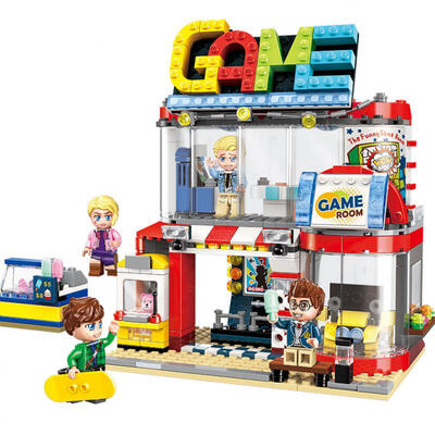

Game Room Building Blocks Educational Toys With 461 Blocks For Children Over 6 Years Old